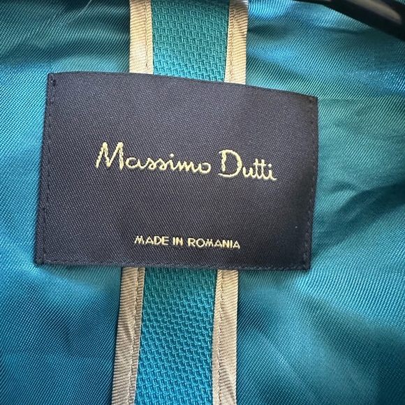 MASSIMO DUTTI Women Blazer Suit Jacket US 2 EU 34 Double Breasted - Picture 3 of 12